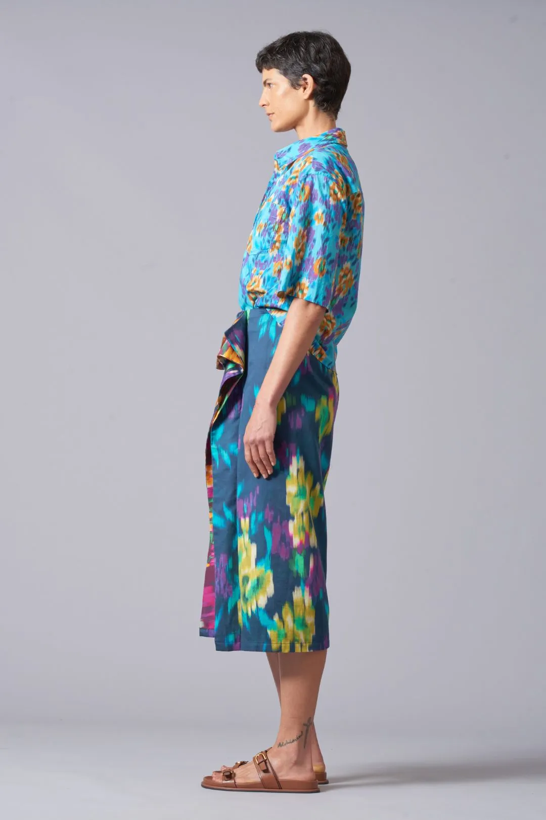 Fleur Draped Skirt