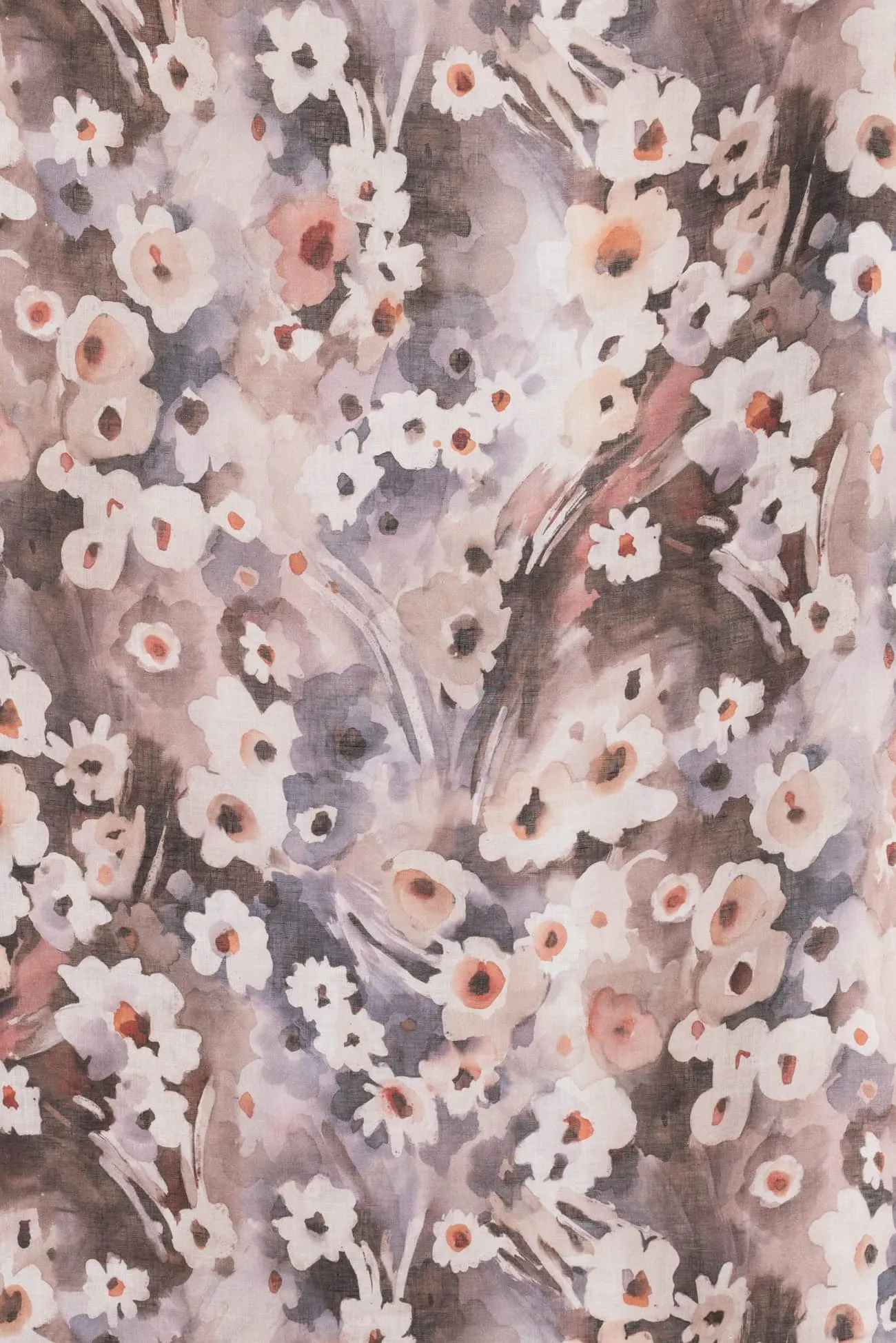 Foggy Garden Linen Woven