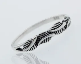 Four Leaves Silver Ring