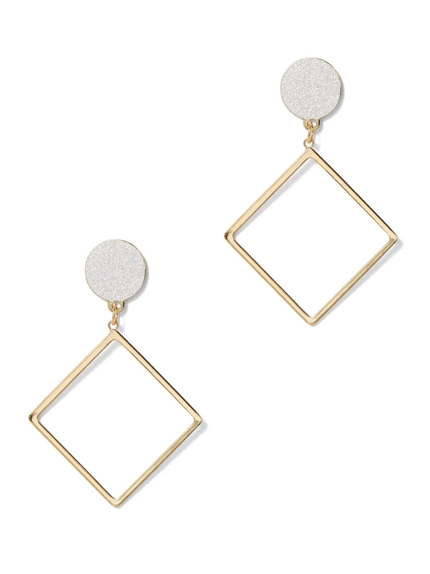 Geometric Drop Earring