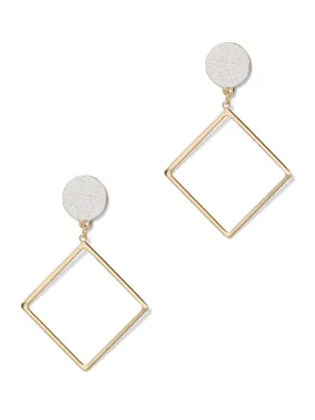 Geometric Drop Earring