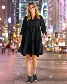 Georgiana Dress - Black