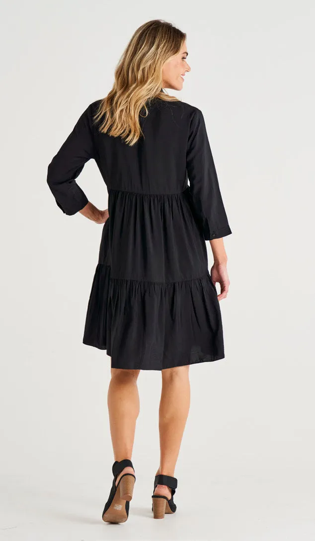 Georgiana Dress - Black