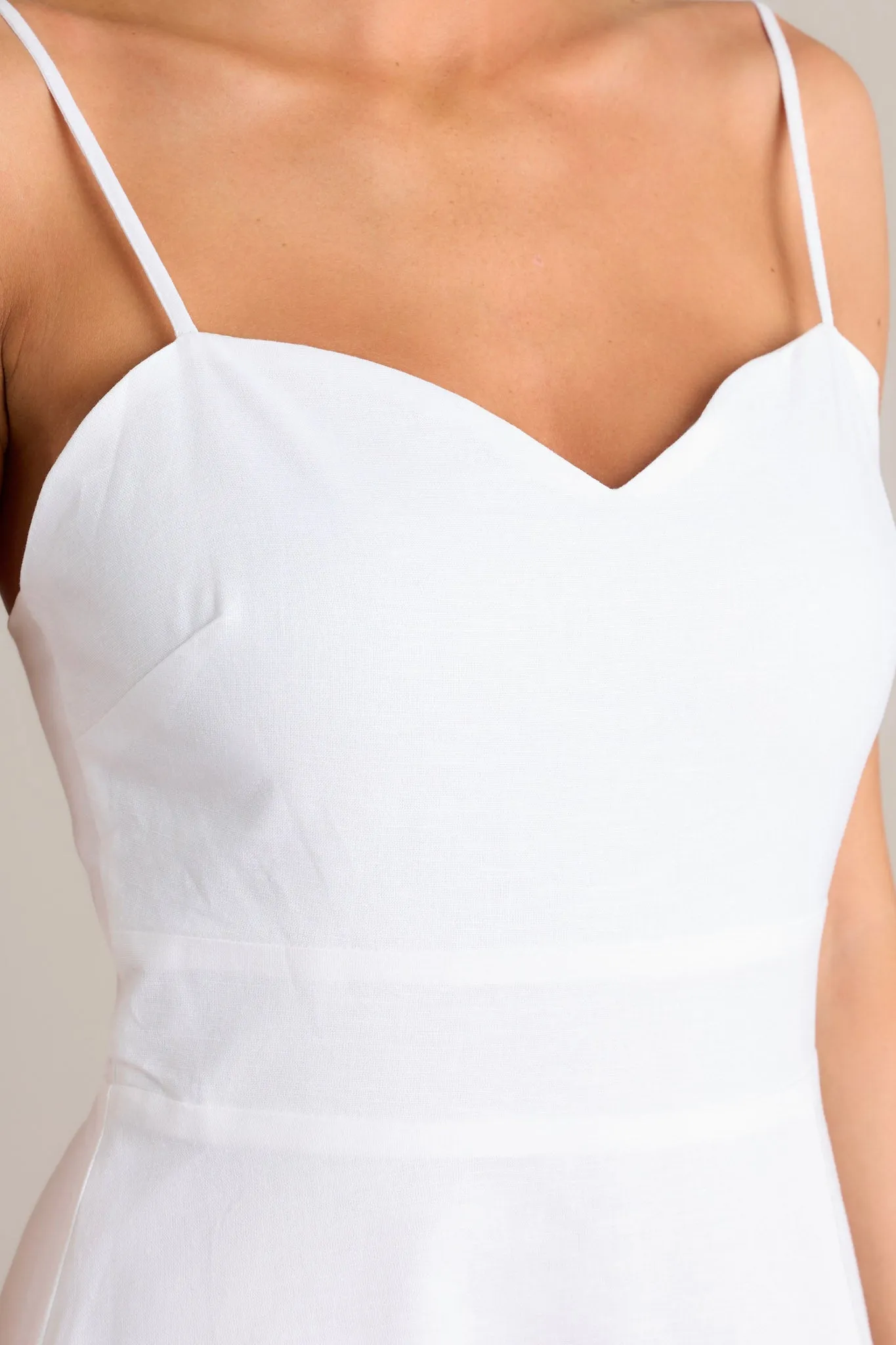 Gilded Lily White Maxi Dress