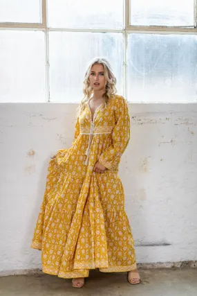 Goa Maxi Dress - Marigold
