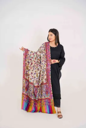 Graceful Edge Wrap - Shawl