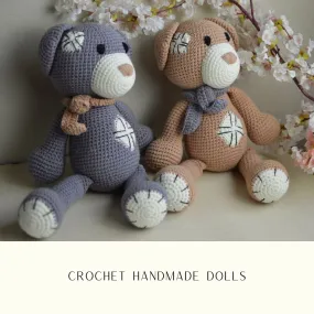 Hand Crochet-Teddy Bear Classic