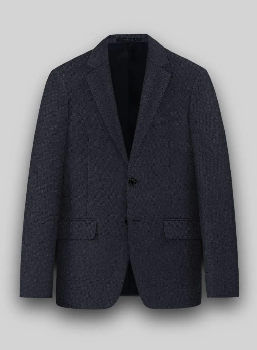Hardy Minnis Caravel Dark Blue Wool Suit