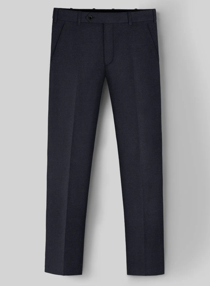Hardy Minnis Caravel Dark Blue Wool Suit