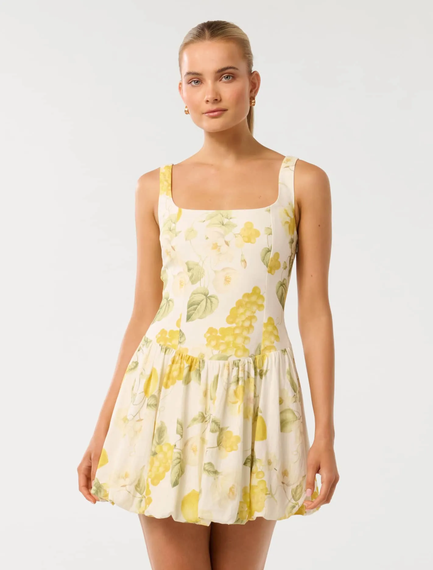 Heidi Bubble Hem Mini Dress