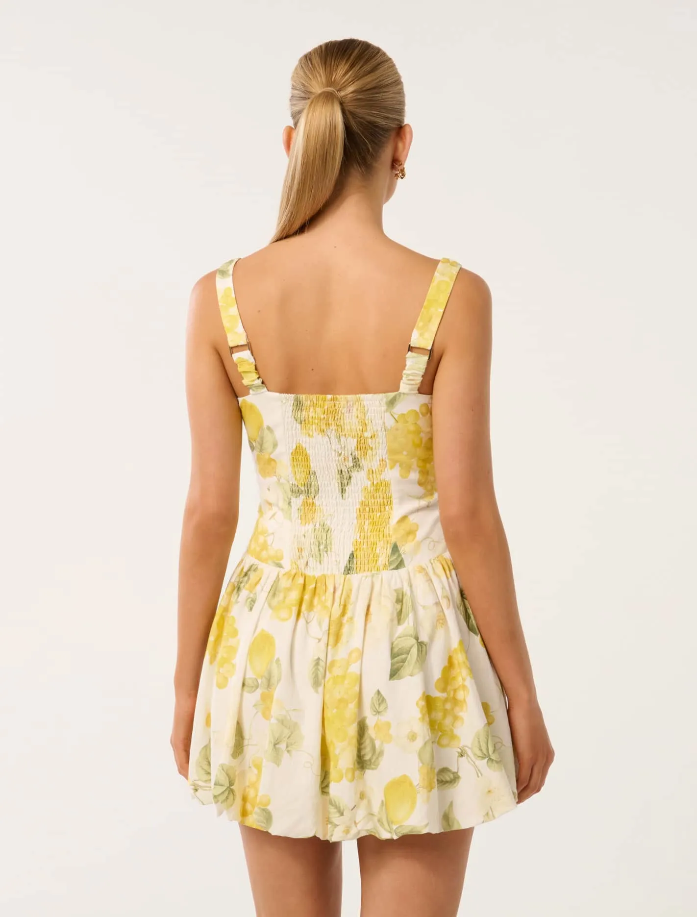 Heidi Bubble Hem Mini Dress