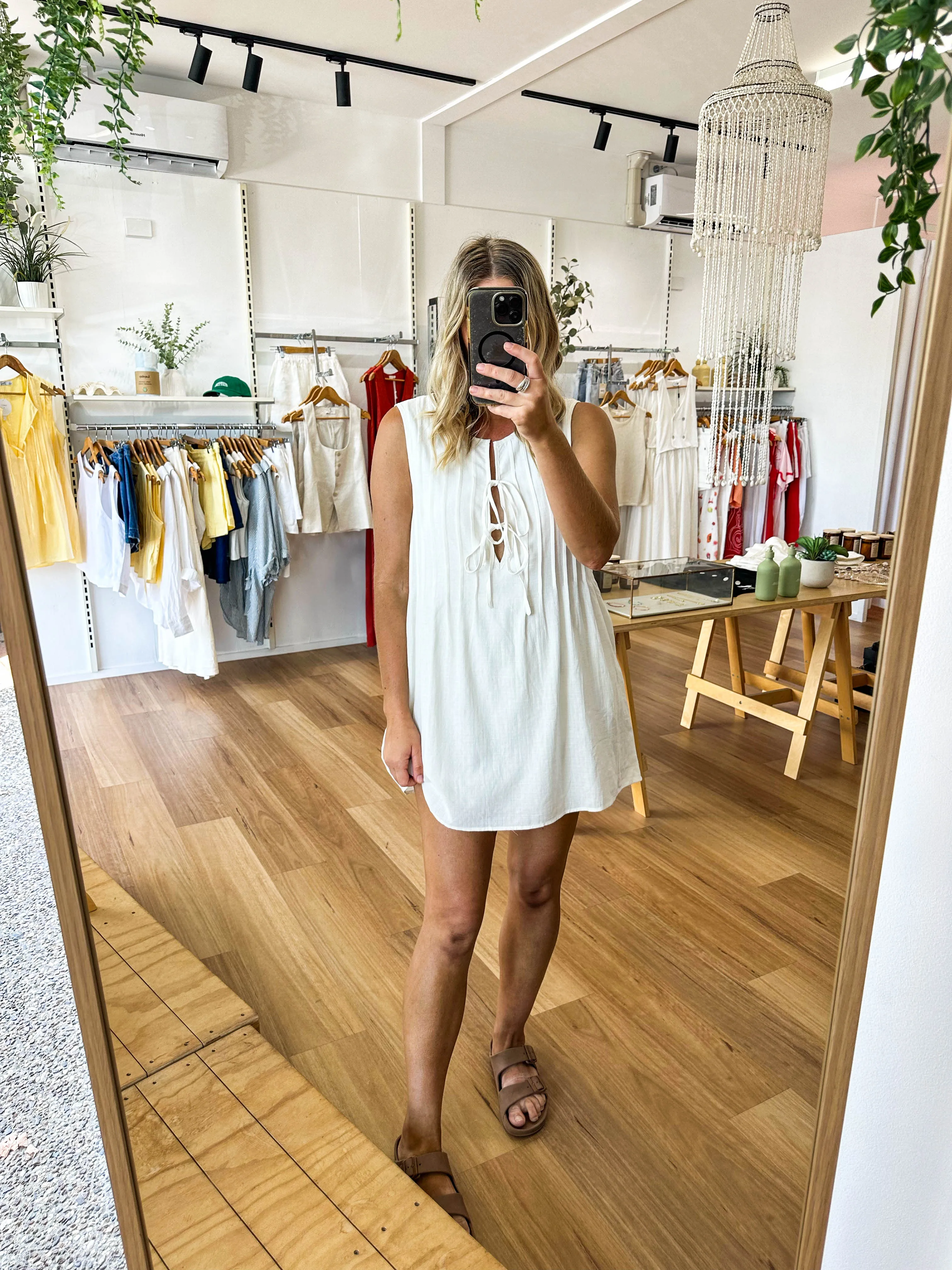Holiday Dress White