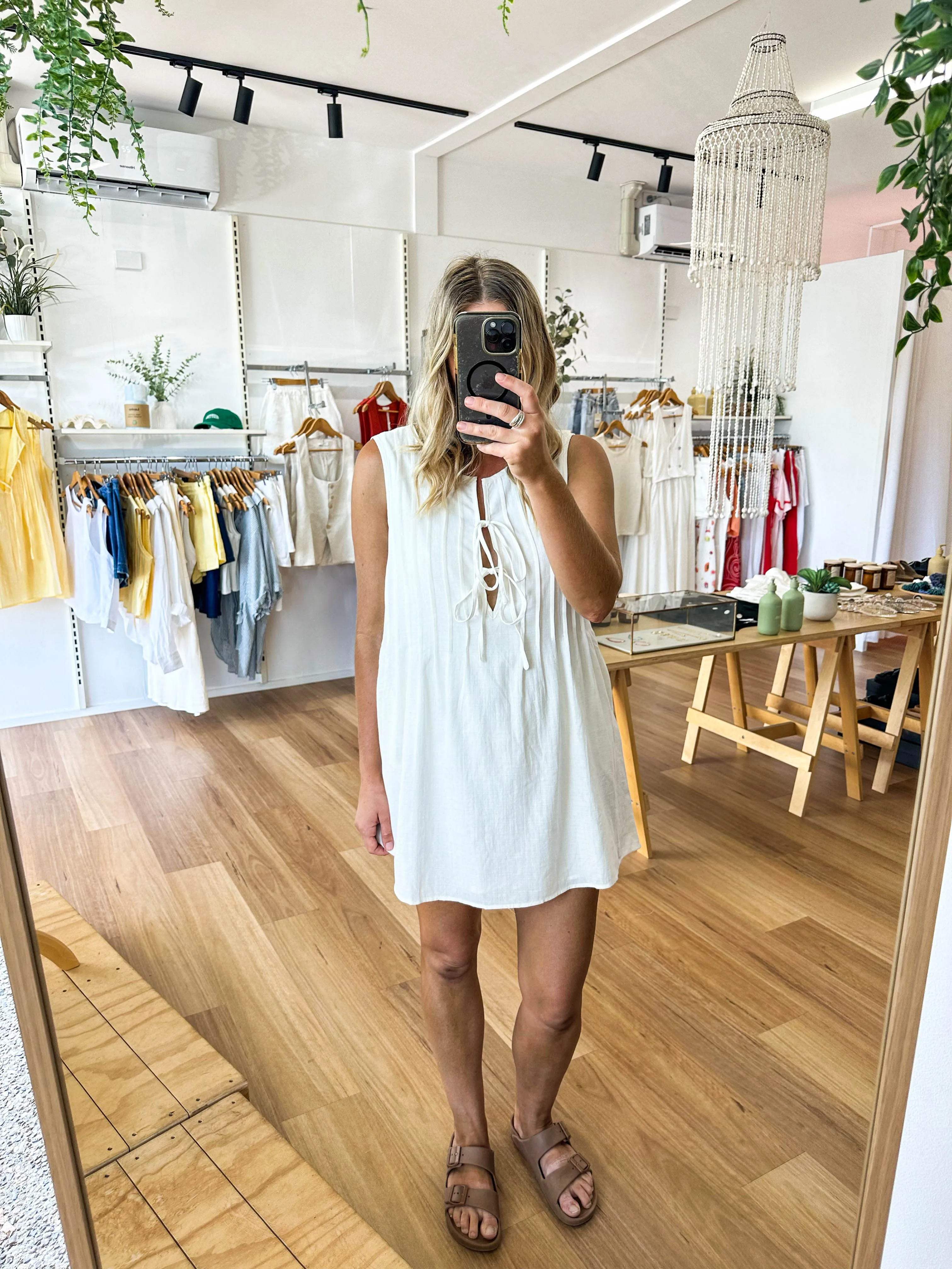 Holiday Dress White
