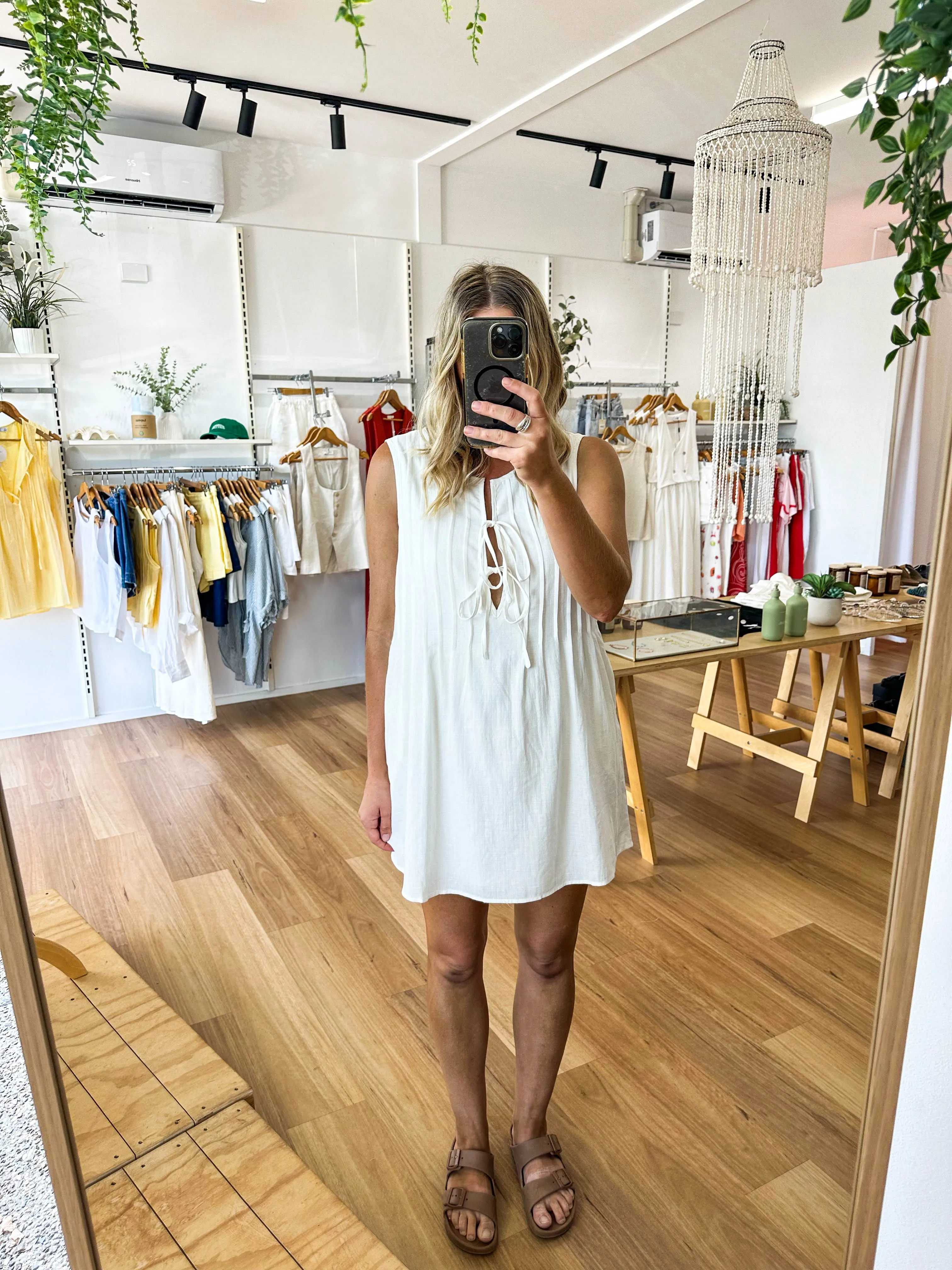 Holiday Dress White
