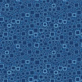 Hooked Fish-Squares and Dots Sapphire