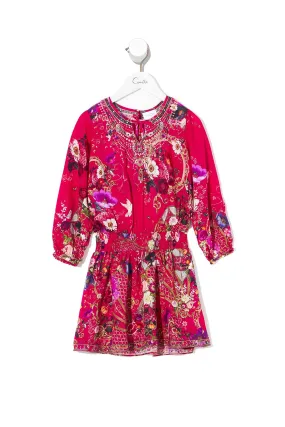 INFANTS RELAXED SHIRRED WAIST DRESS BEEUTIFUL BEINGS
