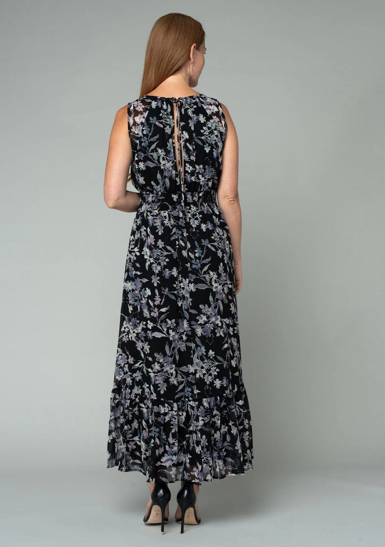 Into You Chiffon Maxi Dress