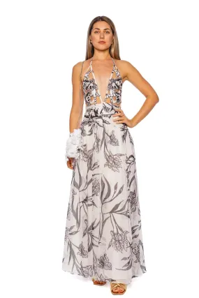 Iris Cover Up Maxi Skirt