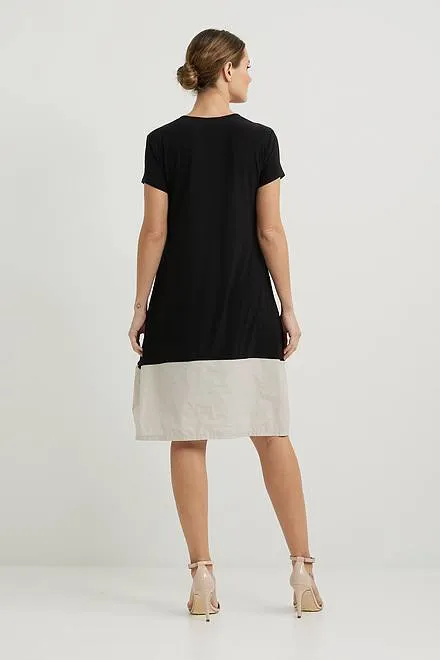 JOSEPH RIBKOFF 222154 Color Block Dress