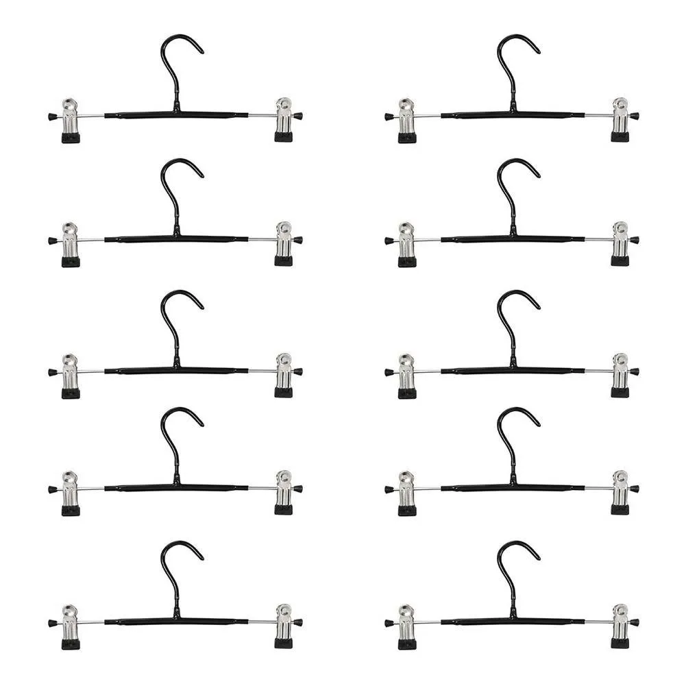 JUIOKK Stainless Steel Pants Hangers with Clips,Skirt Hangers,Clip Hangers