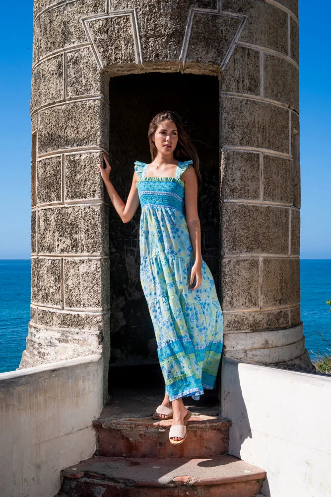 Julieta Dress. Lime