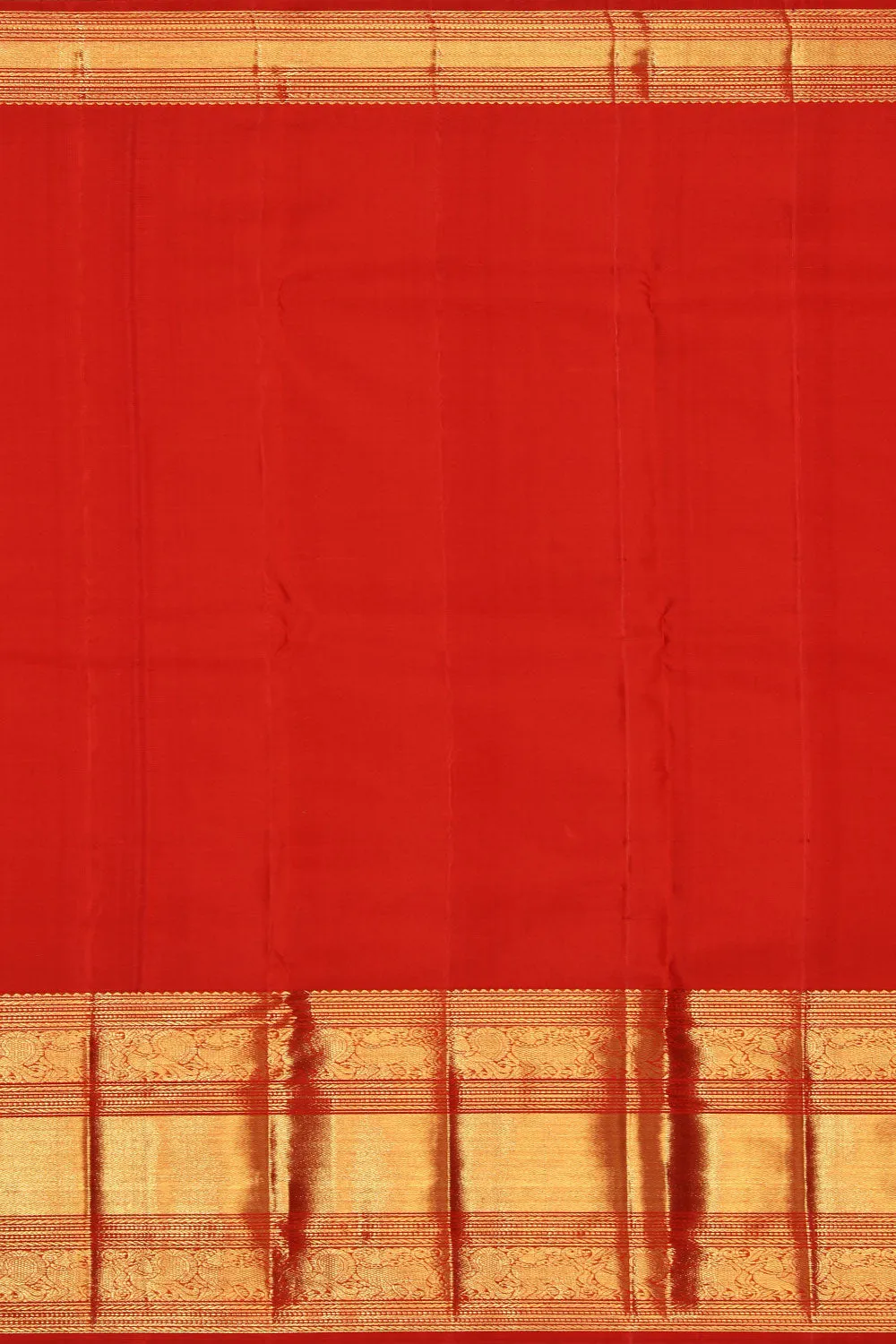 Kanchipattu Brocade Ivory Off-White Saree