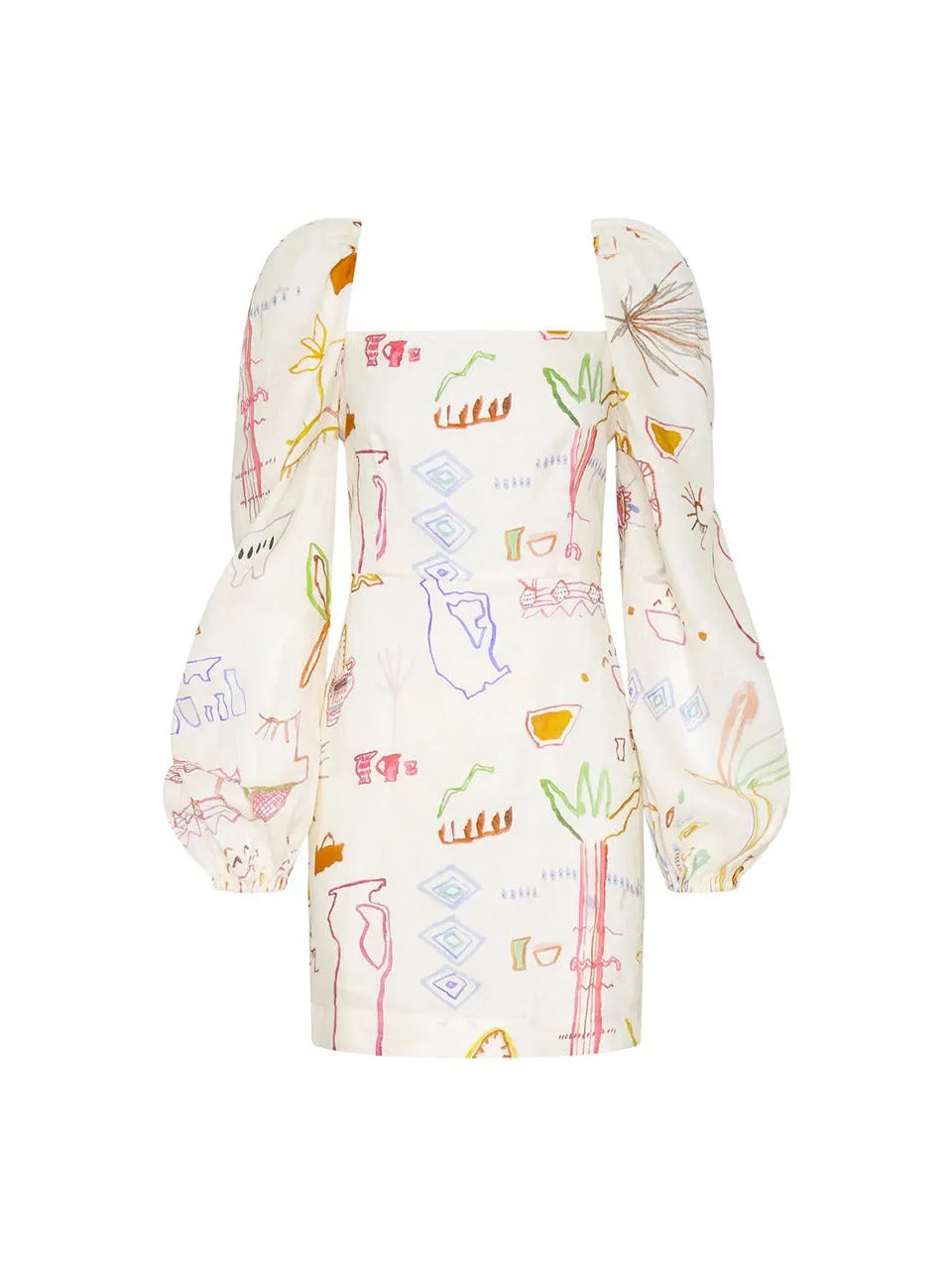Kate Ford Willow Puff Mini in Multi