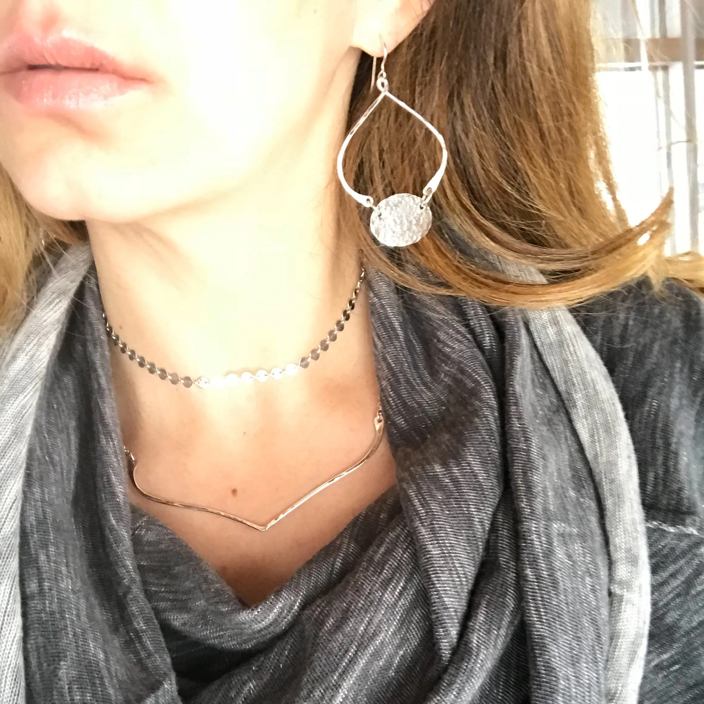 Large Longhorn Necklace