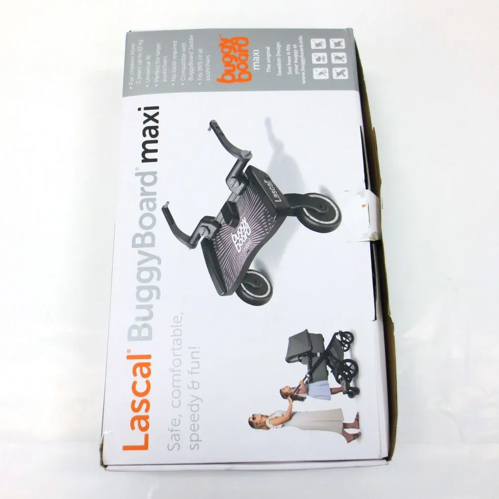 Lascal Buggy Board Maxi - Black (83790) (Open Box)