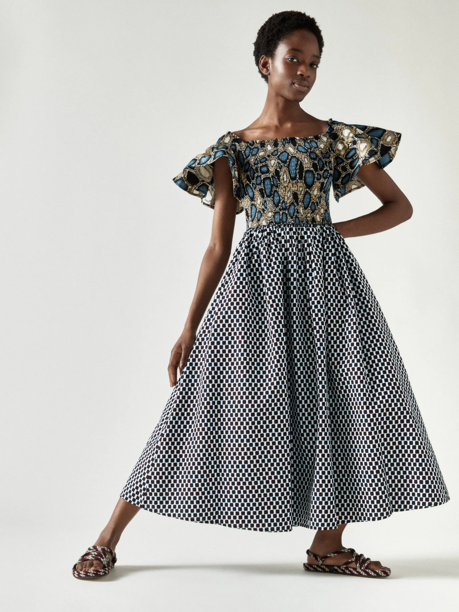 Limited Edition Modupe Midi Dress