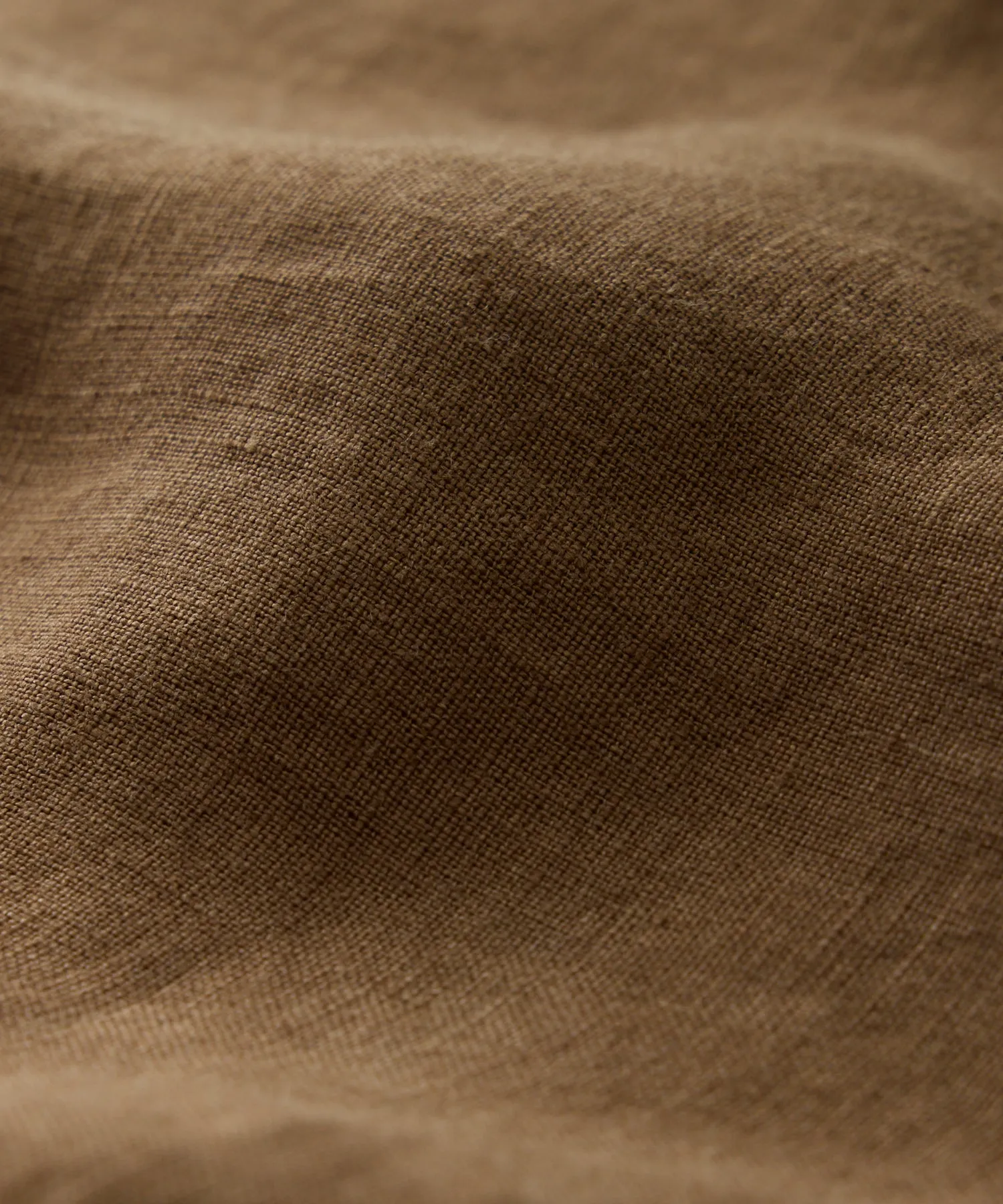 Linen Panama Shirt in Hopsack