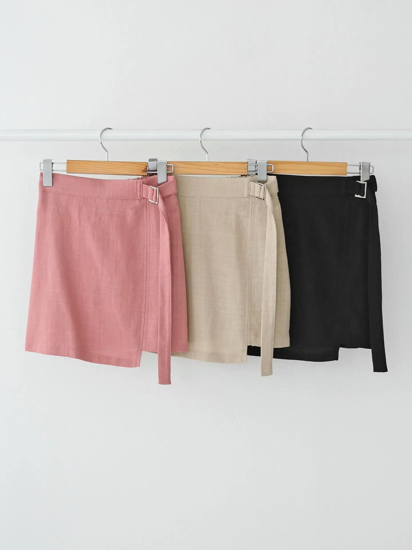 Lovely and Graceful Cotton Belted Skirt