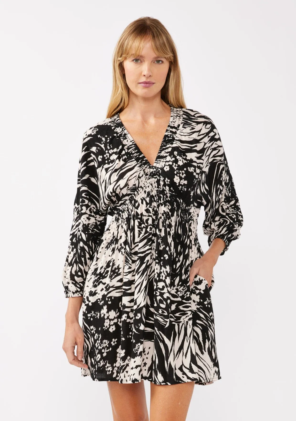 Midnight Oasis Mini Dress