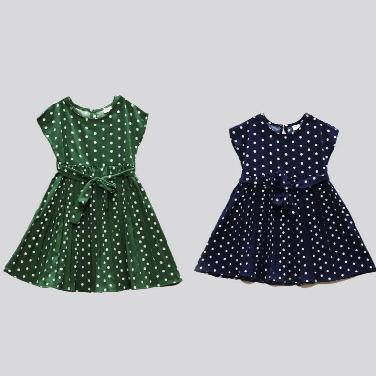 Mom and Daughter Polka Dot Dress