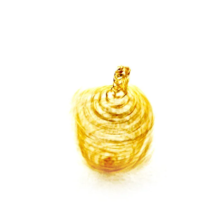 Multicolor Wire Crochet Dreidel , Unique Handmade Judaica
