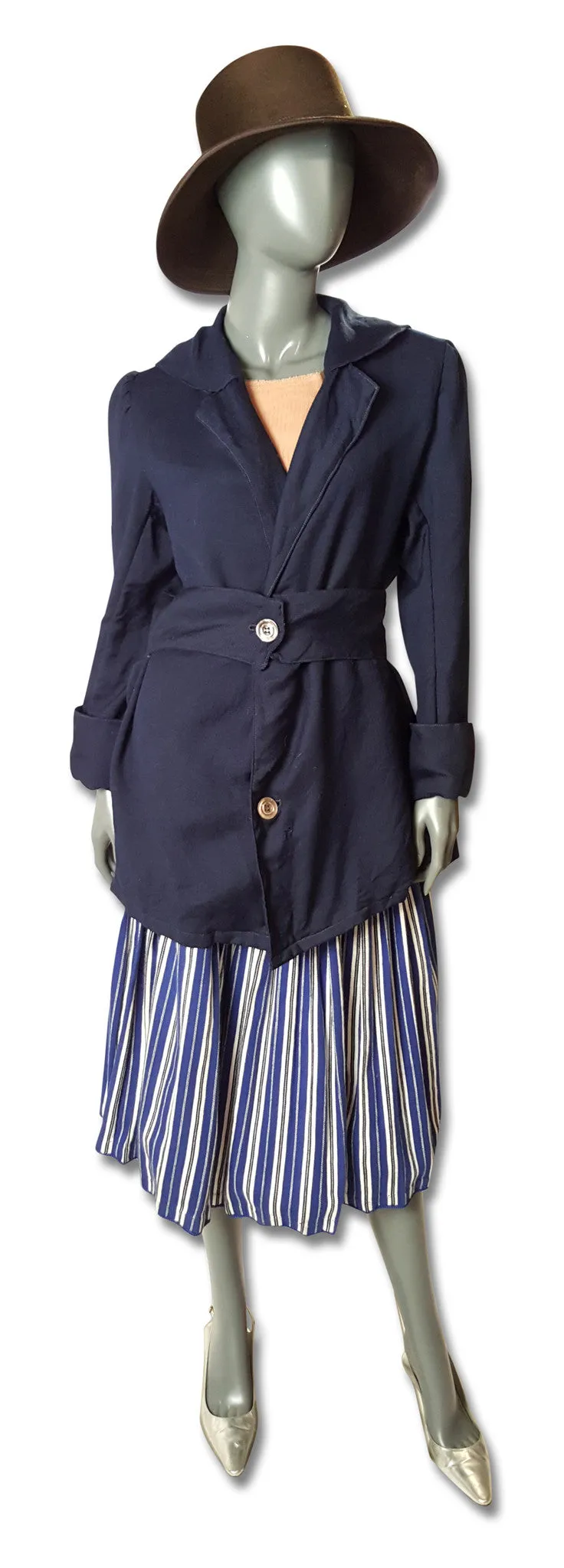 Navy Twill Jacket 1920s or 1930s