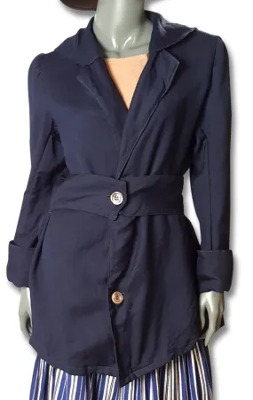 Navy Twill Jacket 1920s or 1930s