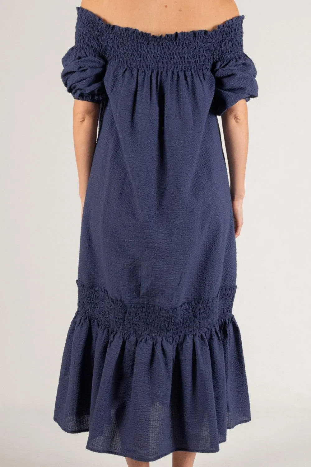 Off The Shoulder Midi Dress