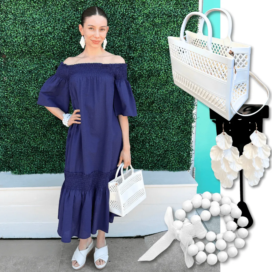 Off The Shoulder Midi Dress