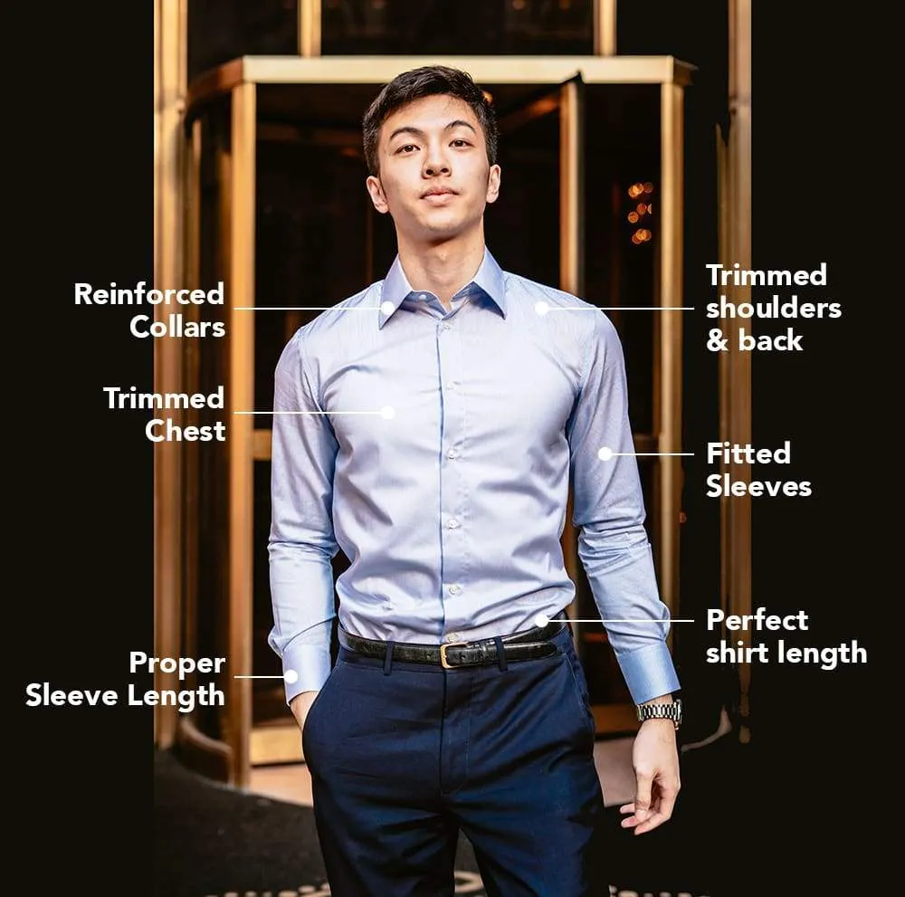 Pink Checkered Cutaway Dress Shirt | The Lei