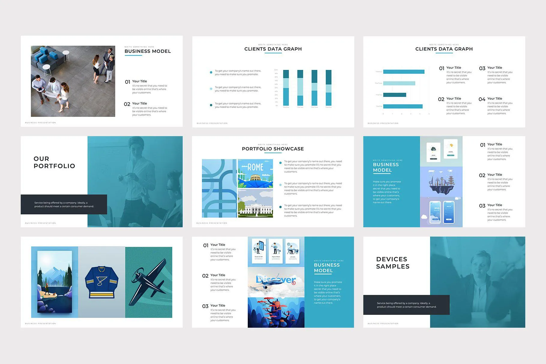 Porto Business Google Slides