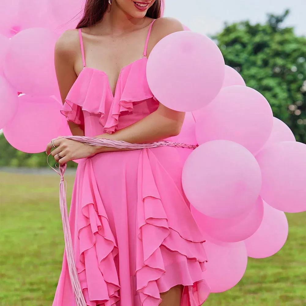 Ruffle Maxi Dress