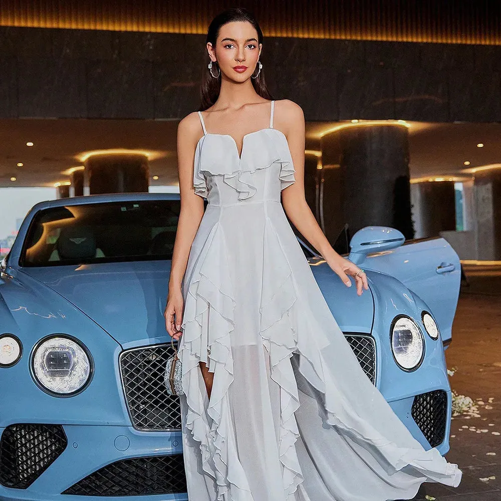 Ruffle Maxi Dress