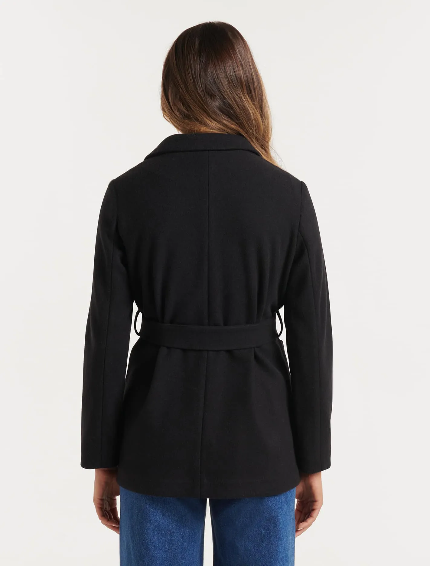 Sarah Petite Wrap Coat
