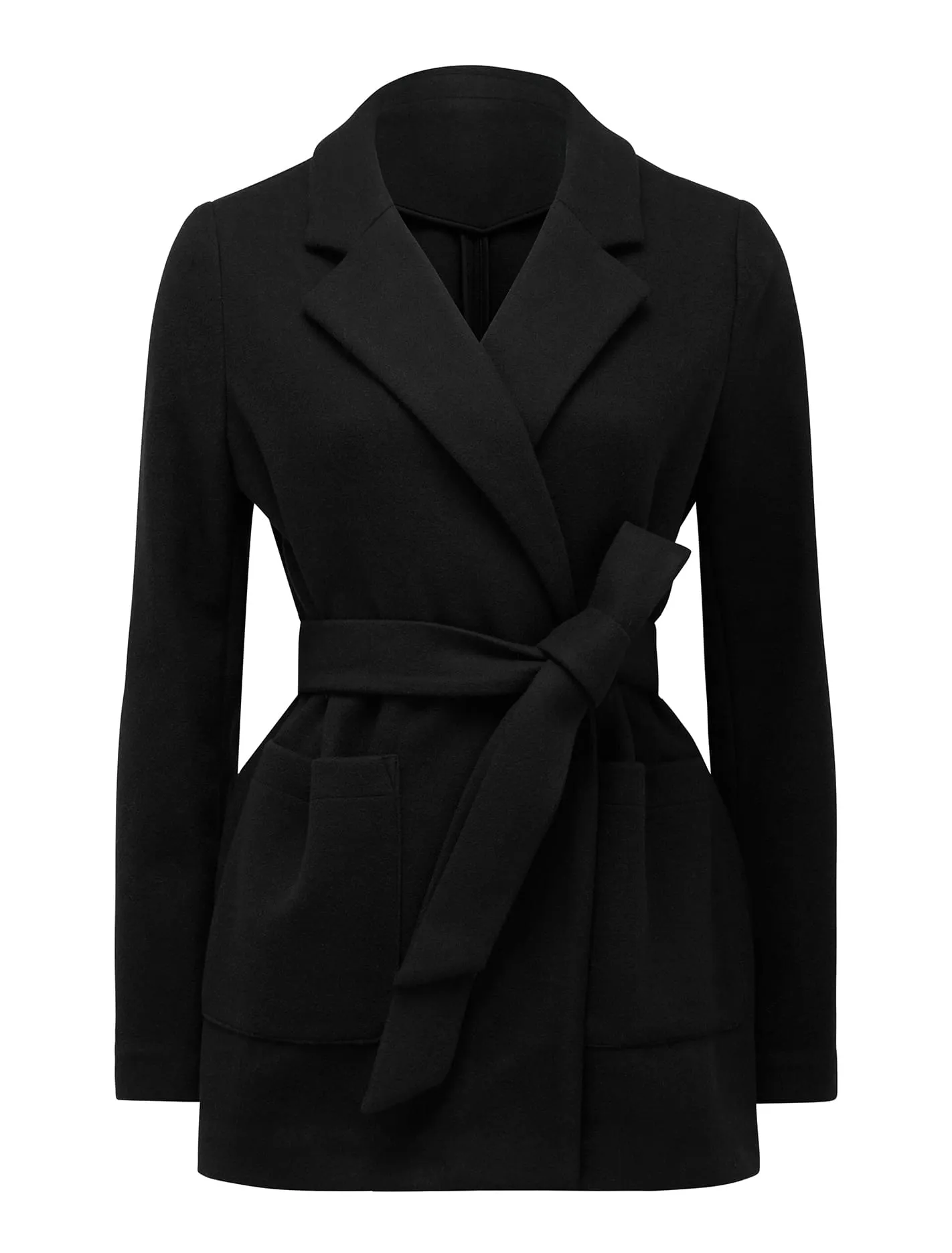 Sarah Petite Wrap Coat