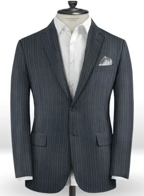 Scabal Notio Blue Wool Jacket