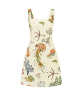 Sea Mini Dress in Cream