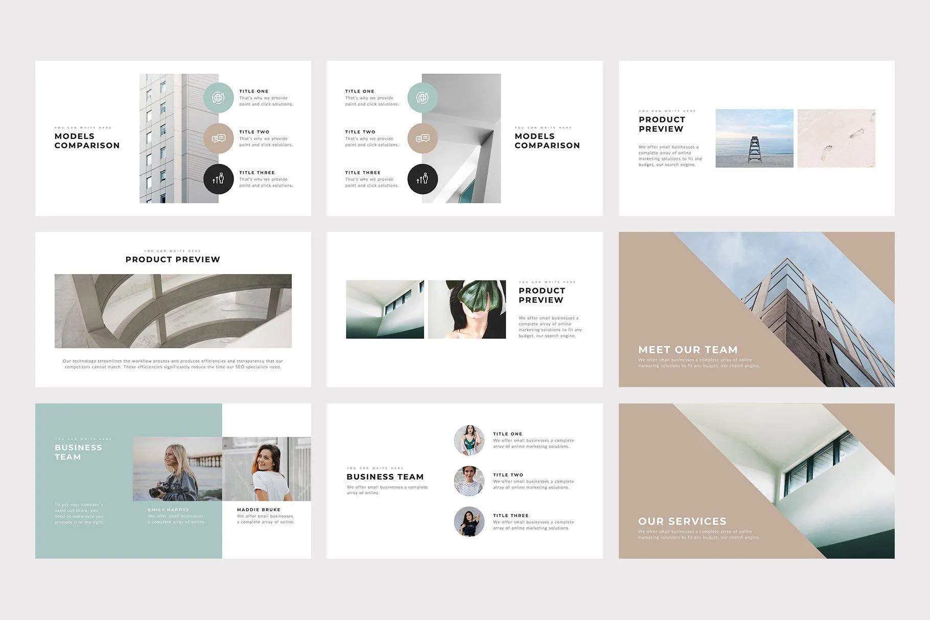 Segoe Keynote Template