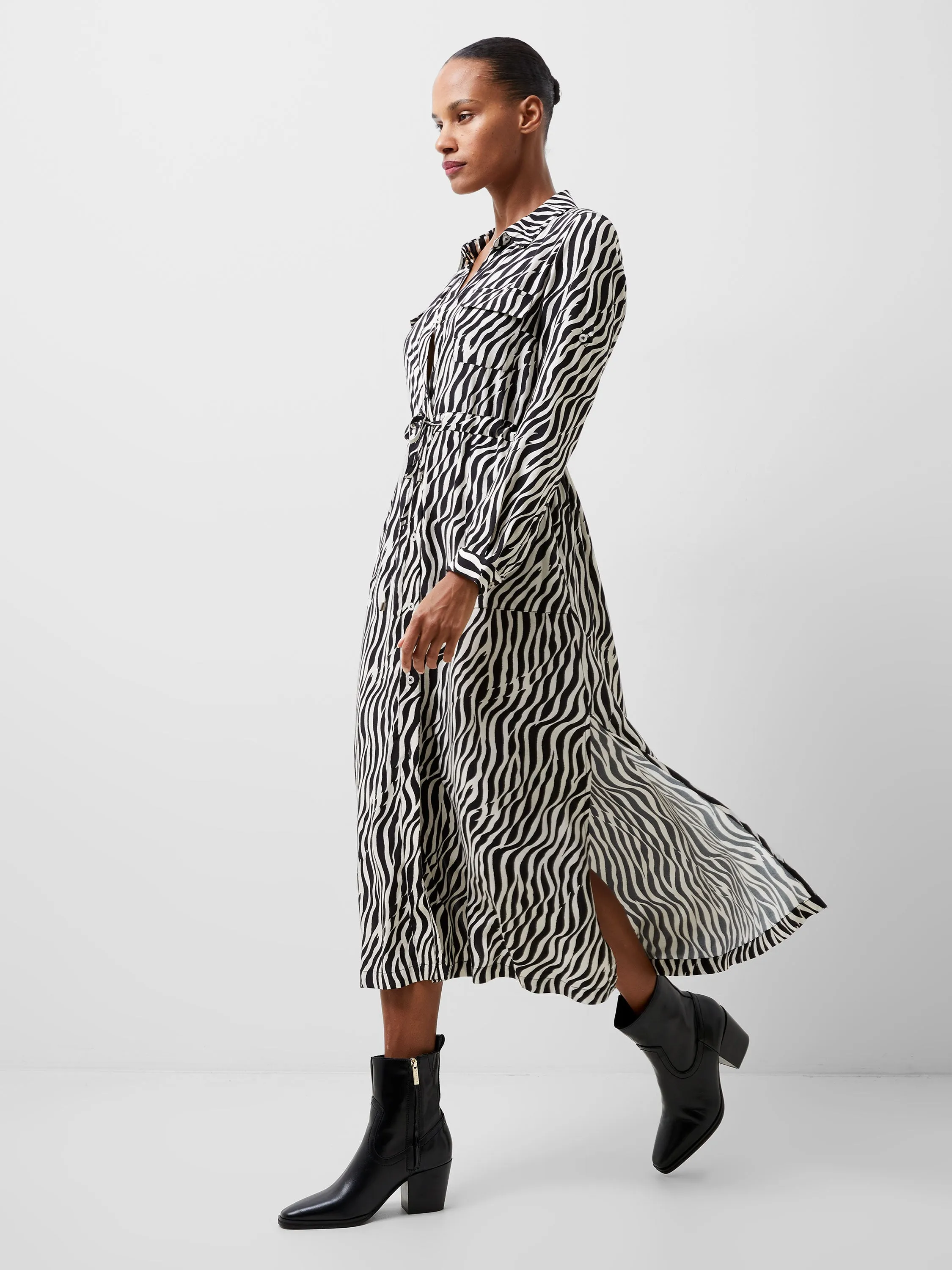 Seine Delphine Midi Dress