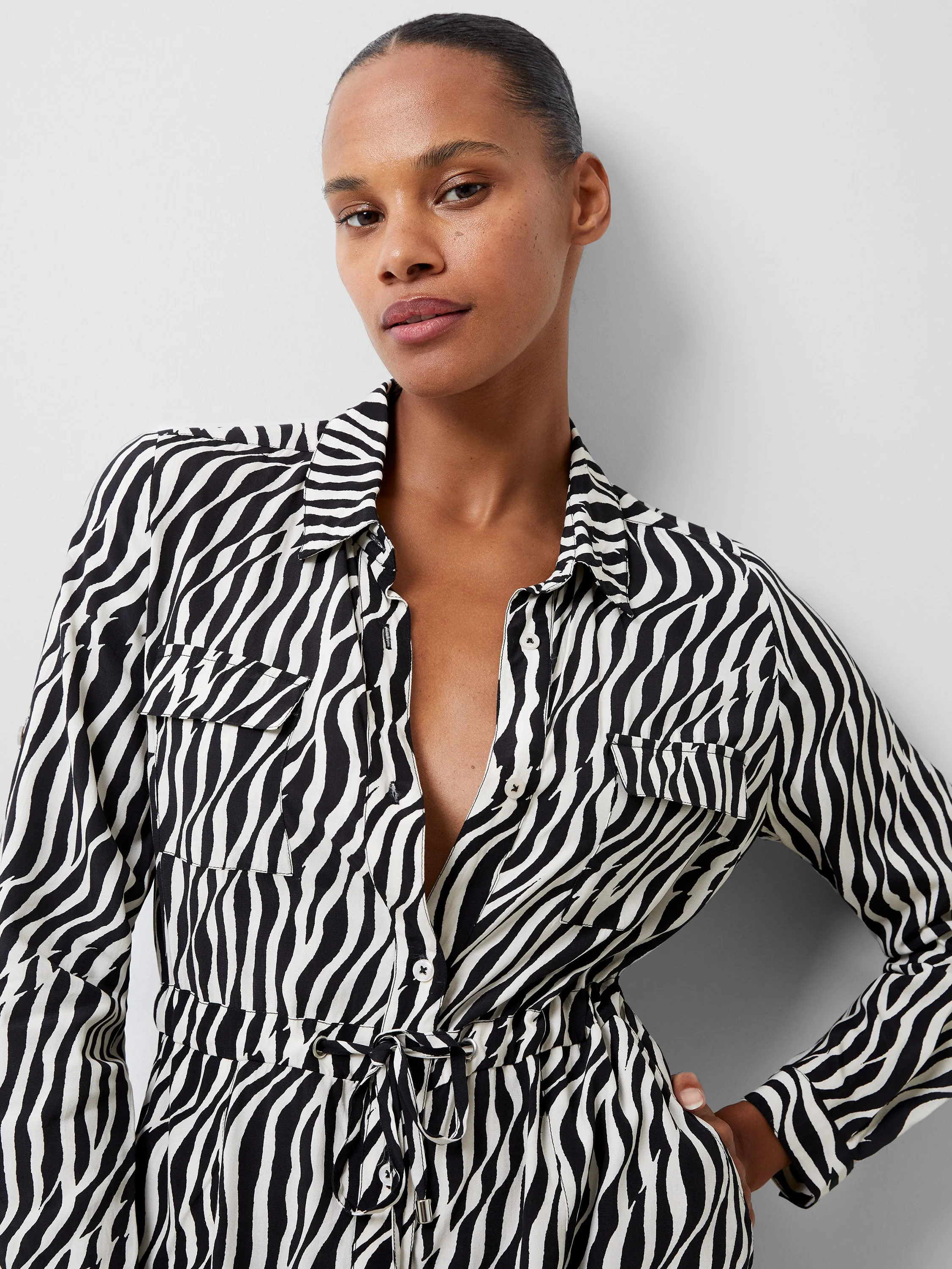 Seine Delphine Midi Dress